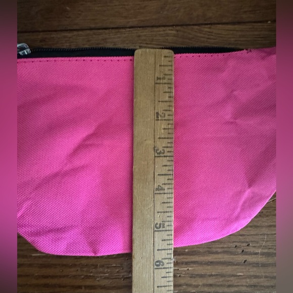 80s Neon Fanny Pack Adjustable Retro Two Pockets Waist Bag Lightweight - Picture 6 of 7